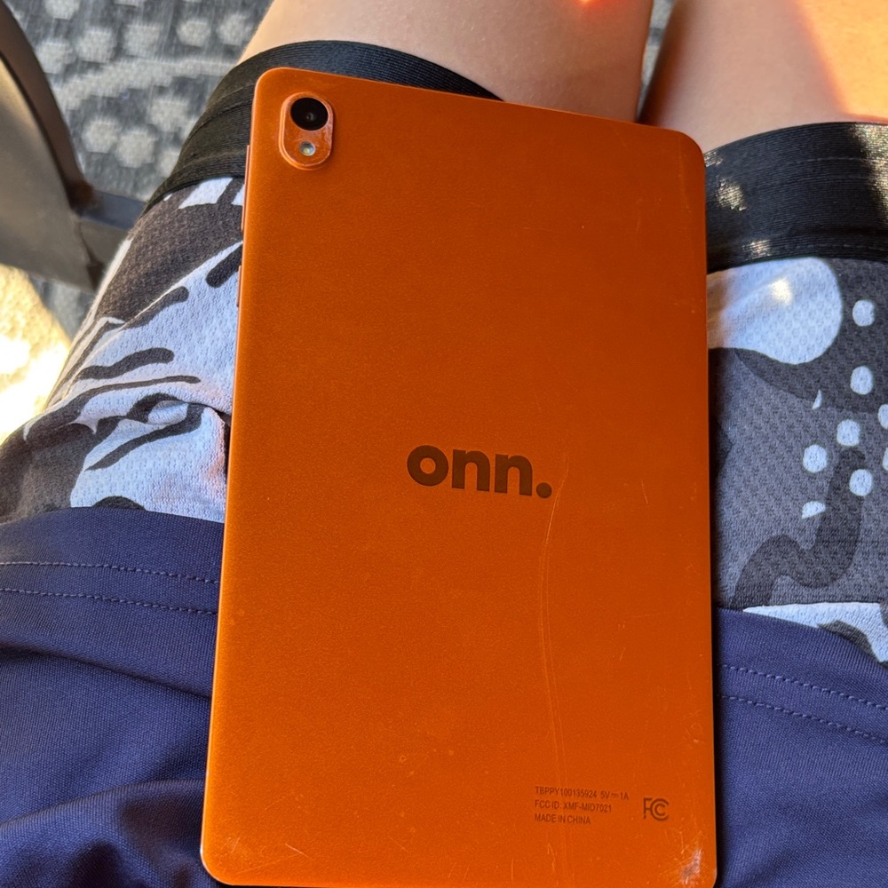 Onn Orange Tablet